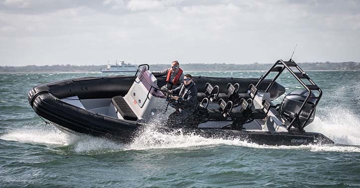 On-water demos in London at DSEI