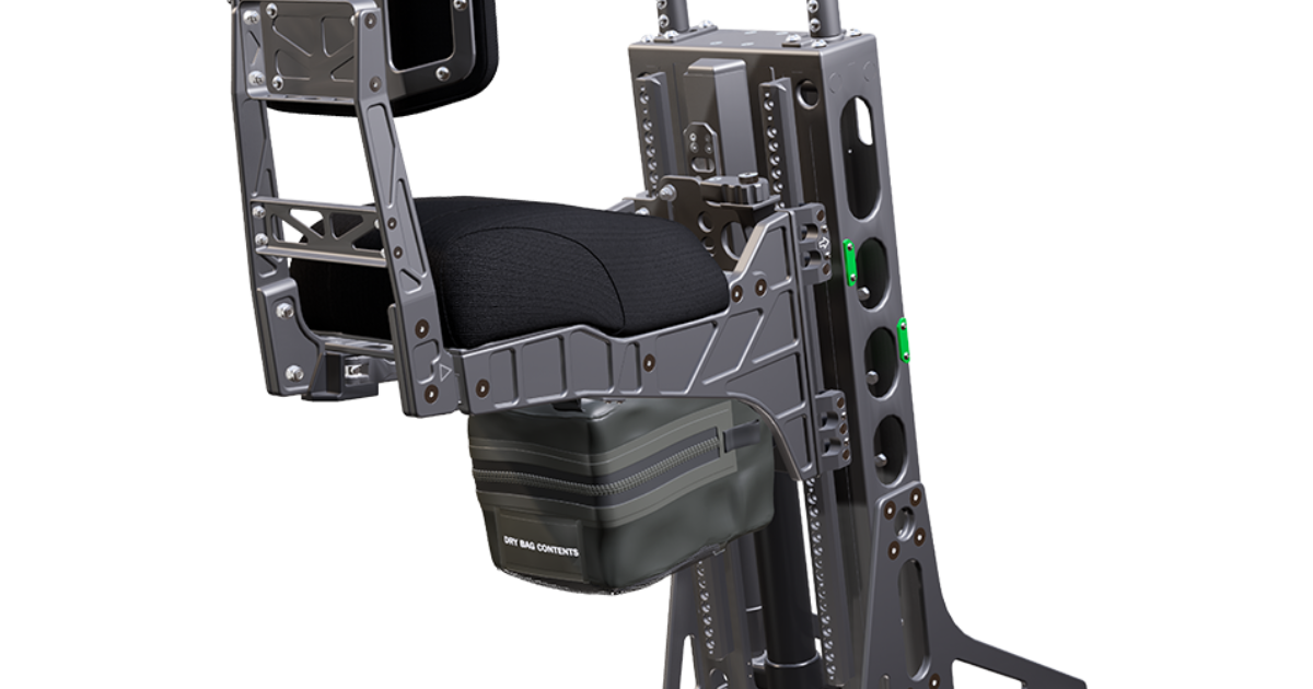 SHOXS SHOXS 5050 Marinegrade rear mounted suspension jump seat…