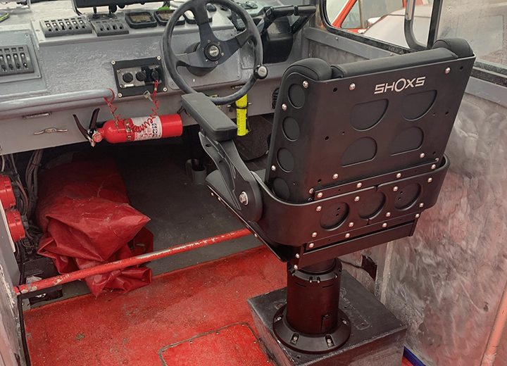 Shoxs 3200 X4 Boat suspension seat