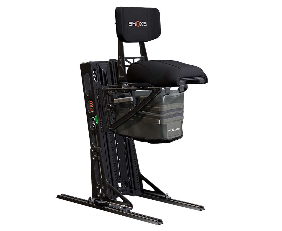 SHOXS SHOXS 5005 Marine suspension jockey seat for open boats and…