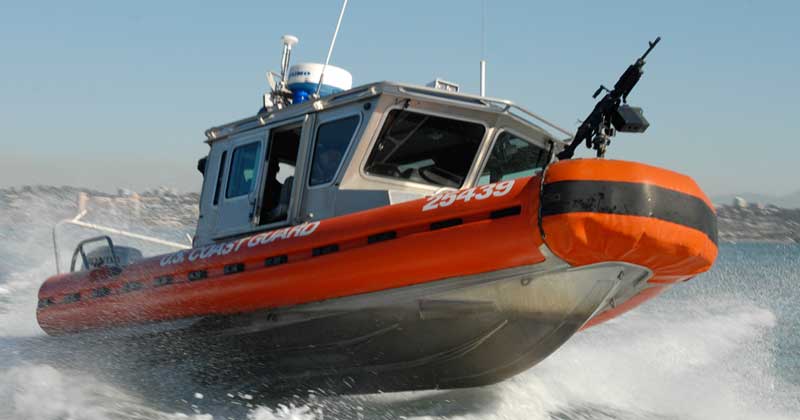 US Coast Guard Response Boat Small
