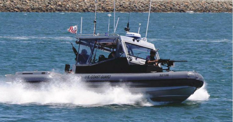 US Coast Guard Transportable Port Security Boat (TPSB)